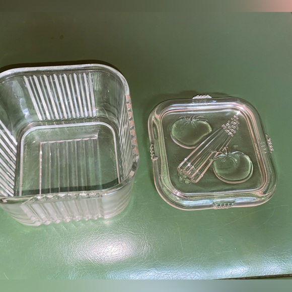 Vintage vegetables refrigerator glass - Picture 5 of 6